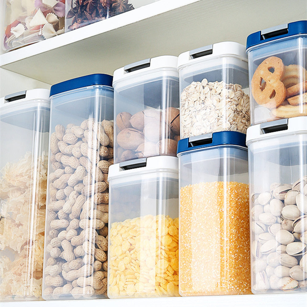 Grain Kitchen Food Storage Plastic Containers