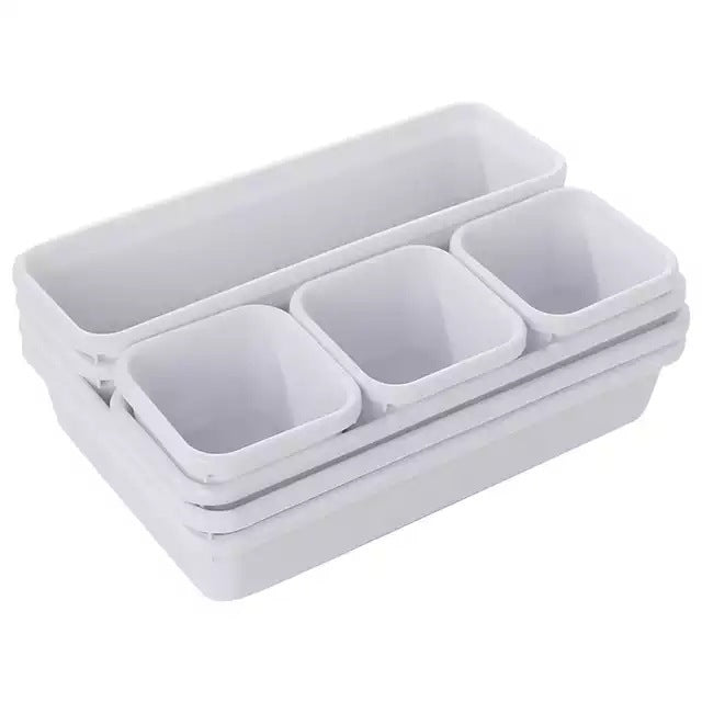 8pcs Set Home Drawer Organizer Trays