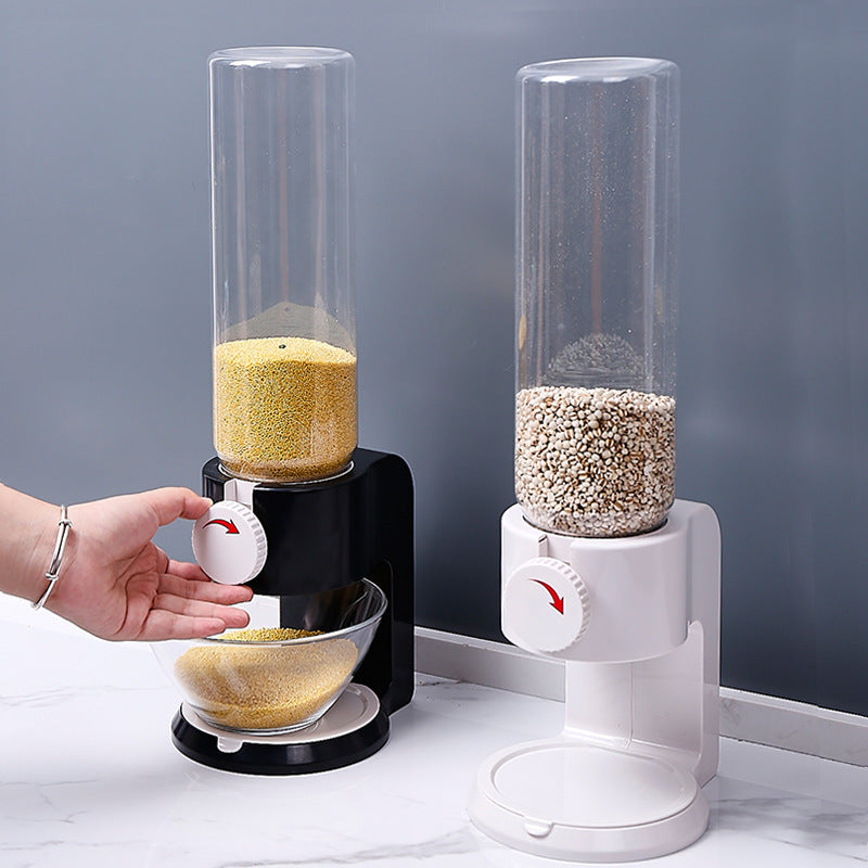 Food Kitchen Grains Storage Dispenser