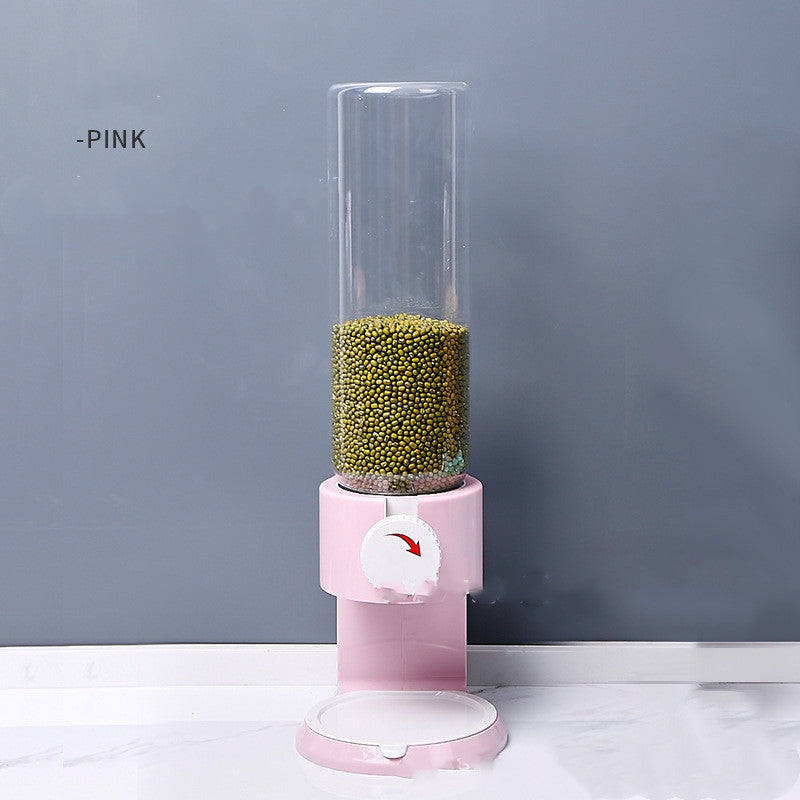 Food Kitchen Grains Storage Dispenser