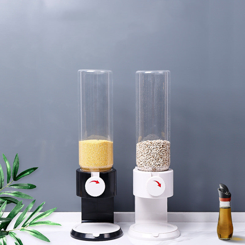 Food Kitchen Grains Storage Dispenser