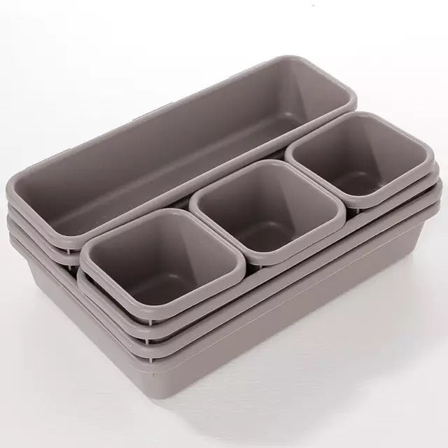 8pcs Set Home Drawer Organizer Trays