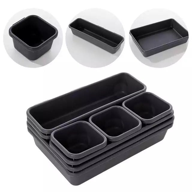 8pcs Set Home Drawer Organizer Trays